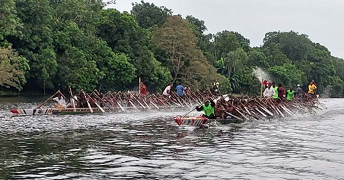 আটঘরিয়ায় দশদিনব্যাপী নৌকাবাইচ প্রতিযোগিতা শুরু